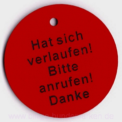 große Marke rot/schwarz ES