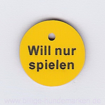 kleine Marke gelb/schwarz ES