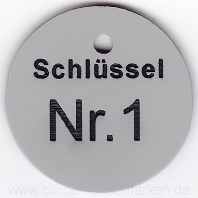 Marke silber/schwarz ES