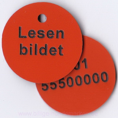 Marke orange/schwarz ZS