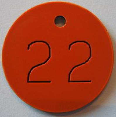 Nummernmarke OA256