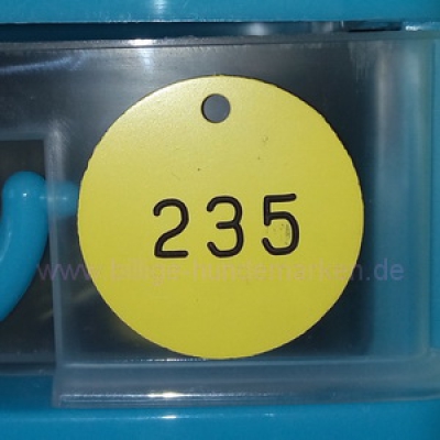 Nummernmarke OA256