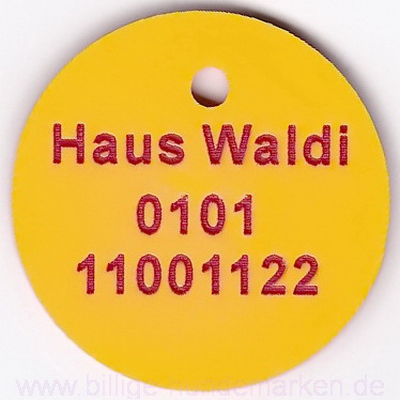 Marke gelb/rot ES